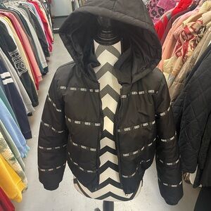 Guess Black Quilted Jacket